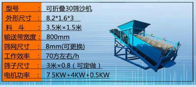 30滚筒筛沙机图片