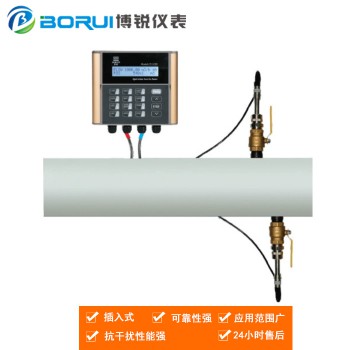 金湖博锐仪表建恒插入式超声波流量计