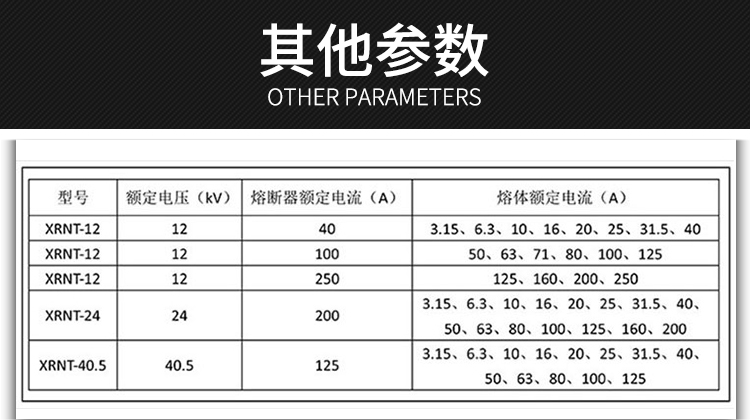 华册电气 高压高分断能力熔断器 XRNT1-40.5KV/63A 熔管 35KV熔断器 直销示例图9