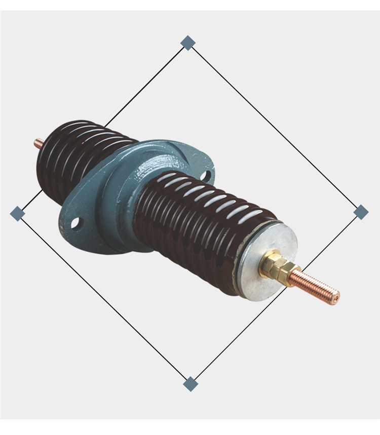 华册 CWB-10/12KV/200A 户外高压 圆铜棒 穿墙套管 铜棒型穿墙套管 直销示例图5