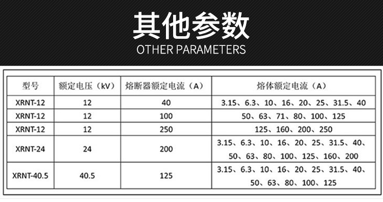 华册电气 XRNT1-10-12KV/40A 变压器保护熔断器 高压高分断能力熔断器 高压熔断器 直销示例图9