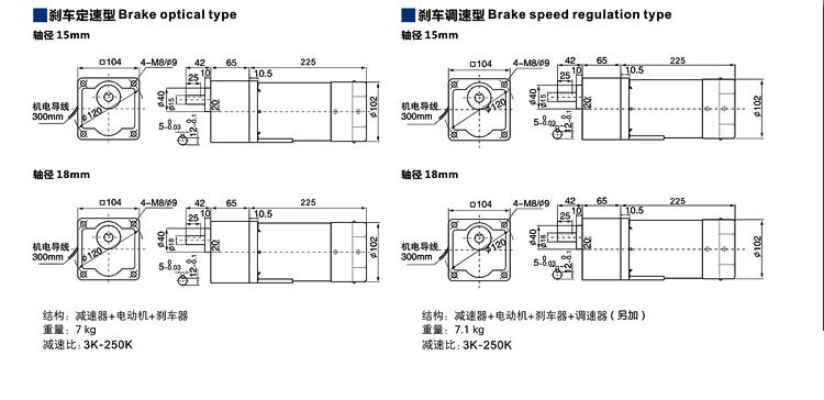 微型交流61K300A-4