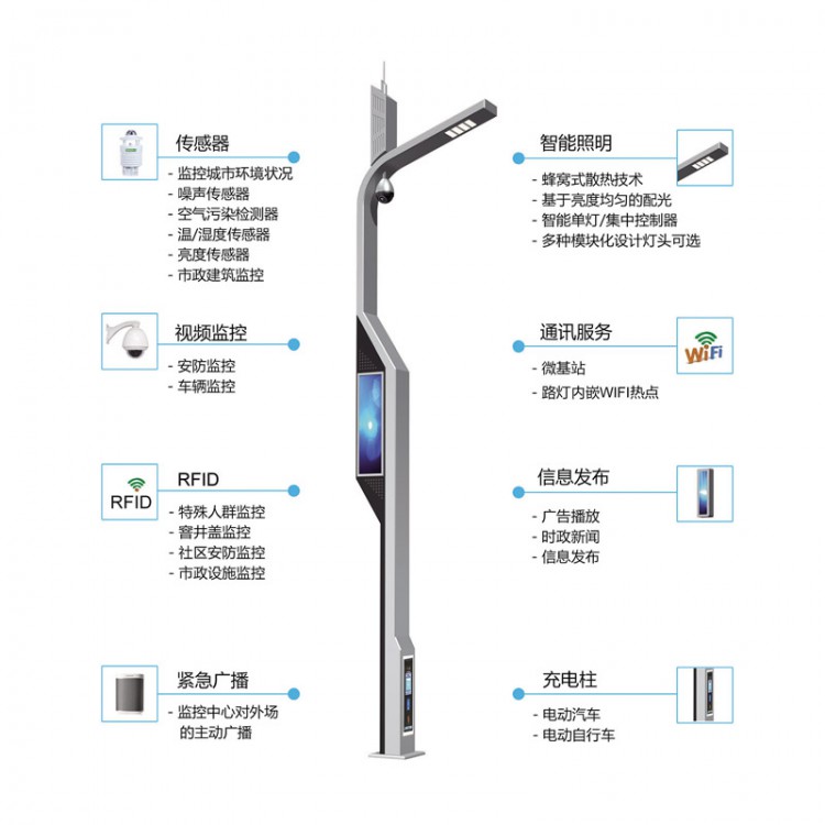 山西智慧路灯定做