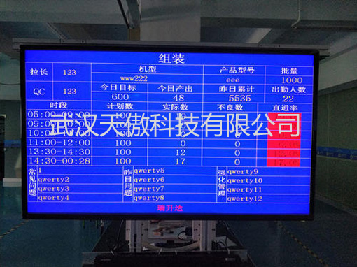 新型车间工位Andon暗灯系统架构与应用-andon按钮盒-安冬暗灯拉灯系统-武汉天傲科技有限公司